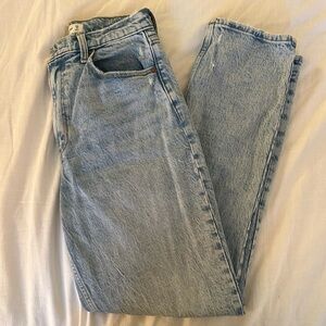 Abercrombie Curve Love The 90s Straight Ultra High Rise Jeans
